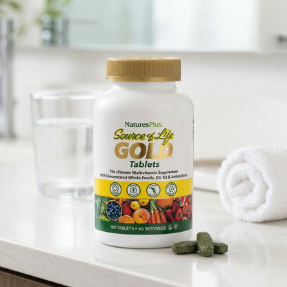 NaturesPlus Source of Life Gold Ultimate Multivitamin, 180 Tablets - view 6