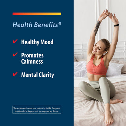 Carlson Totally Zen with GABA, L-Theanine and B Vitamins 120 Capsules - view 4