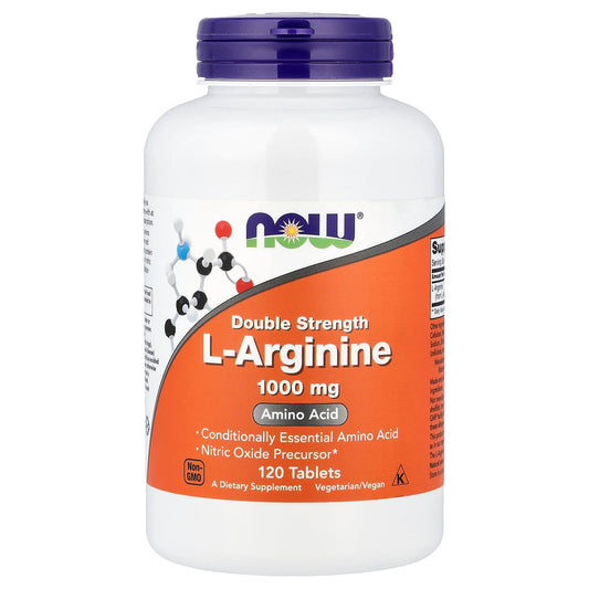 NOW Foods L-Arginine 1,000 mg 120 Tablets