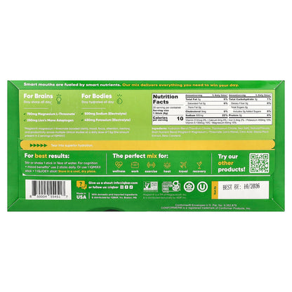 IQBAR IQMIX Hydration + Clarity + Mood Mix Lemon Lime 20 Sticks - view 2