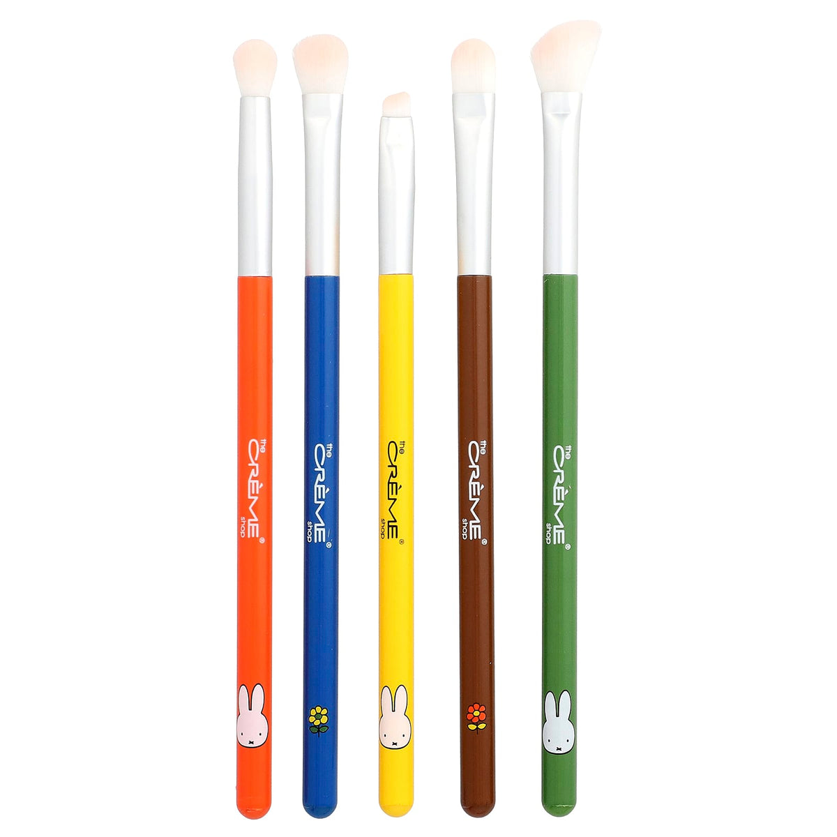 The Creme Shop Miffy Everyday Essentials Eyeshadow Brush Set with Travel Bag — product view
