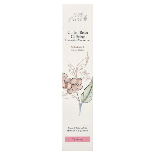 100% Pure Coffee Bean Caffeine Restorative Moisturiser, 1.4 fl oz (40 ml) - view 2
