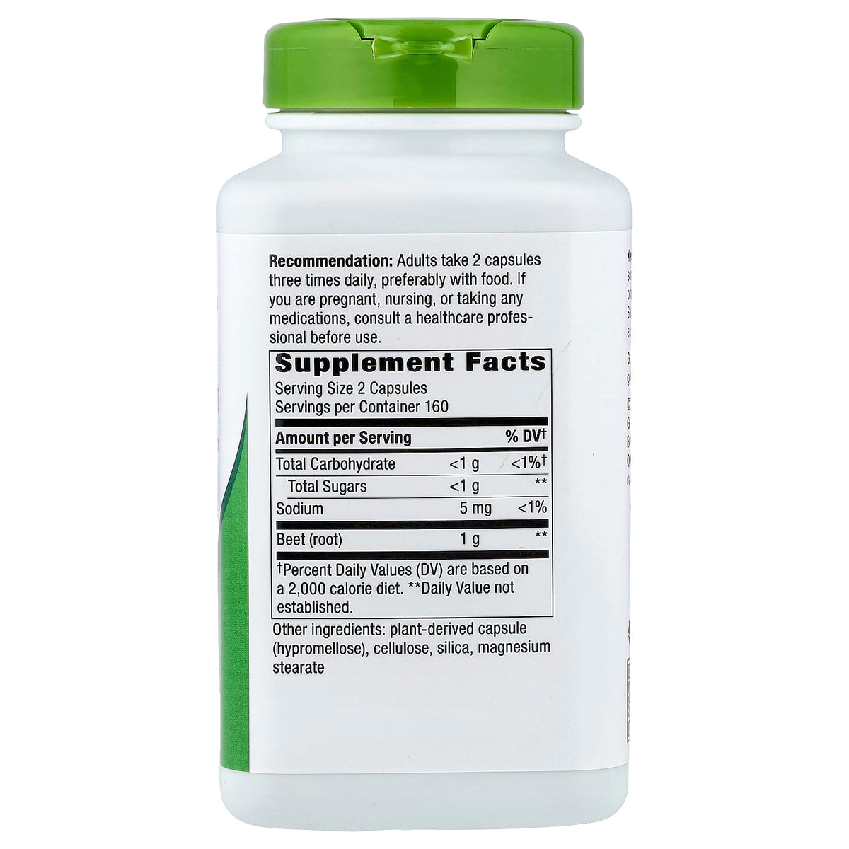 Nature's Way Beet Root, 320 Vegan Capsules (500 mg per Capsule) - view 2