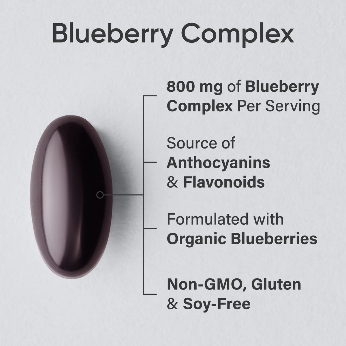 Sports Research Blueberry Fruit Complex, 60 Softgels - view 3