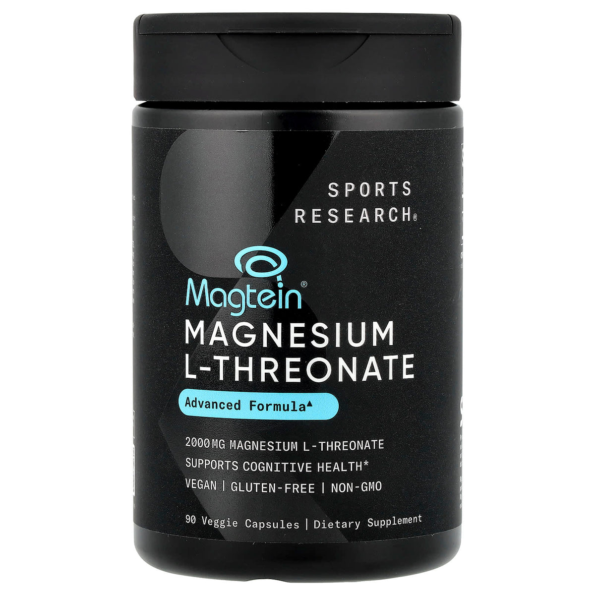 Sports Research Magtein Magnesium L-Threonate, 666 mg, 90 Veggie Capsules