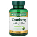 Nature's Bounty Cranberry with Vitamin C, 250 Rapid Release Softgels