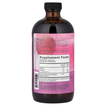 Heritage Store Organic Black Seed Oil, 473 ml (16 fl oz) - view 2
