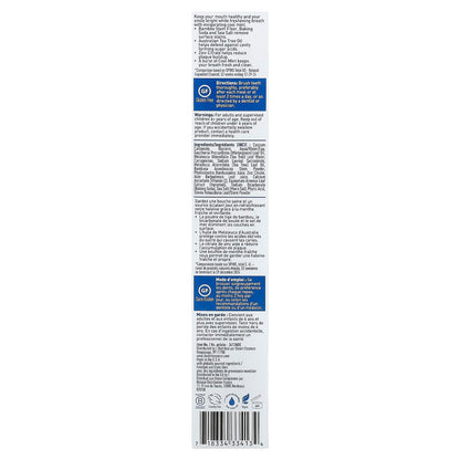 Desert Essence Tea Tree Oil Whitening Plus Toothpaste, Cool Mint, 176 g - view 3