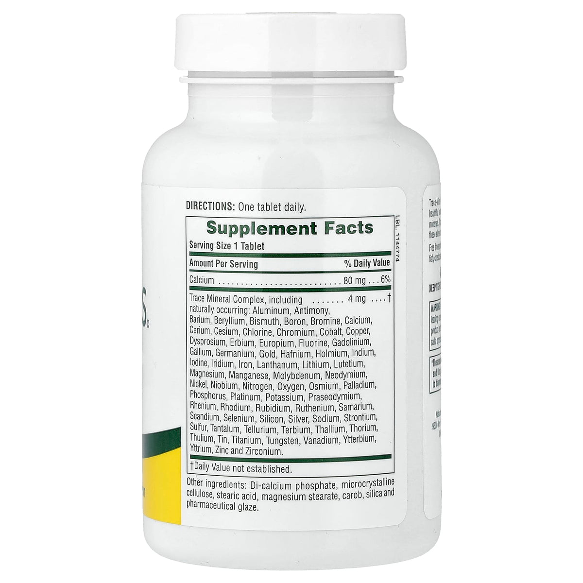 NaturesPlus Trace-Mins Trace Mineral Complex, 180 Tablets — alternate product view