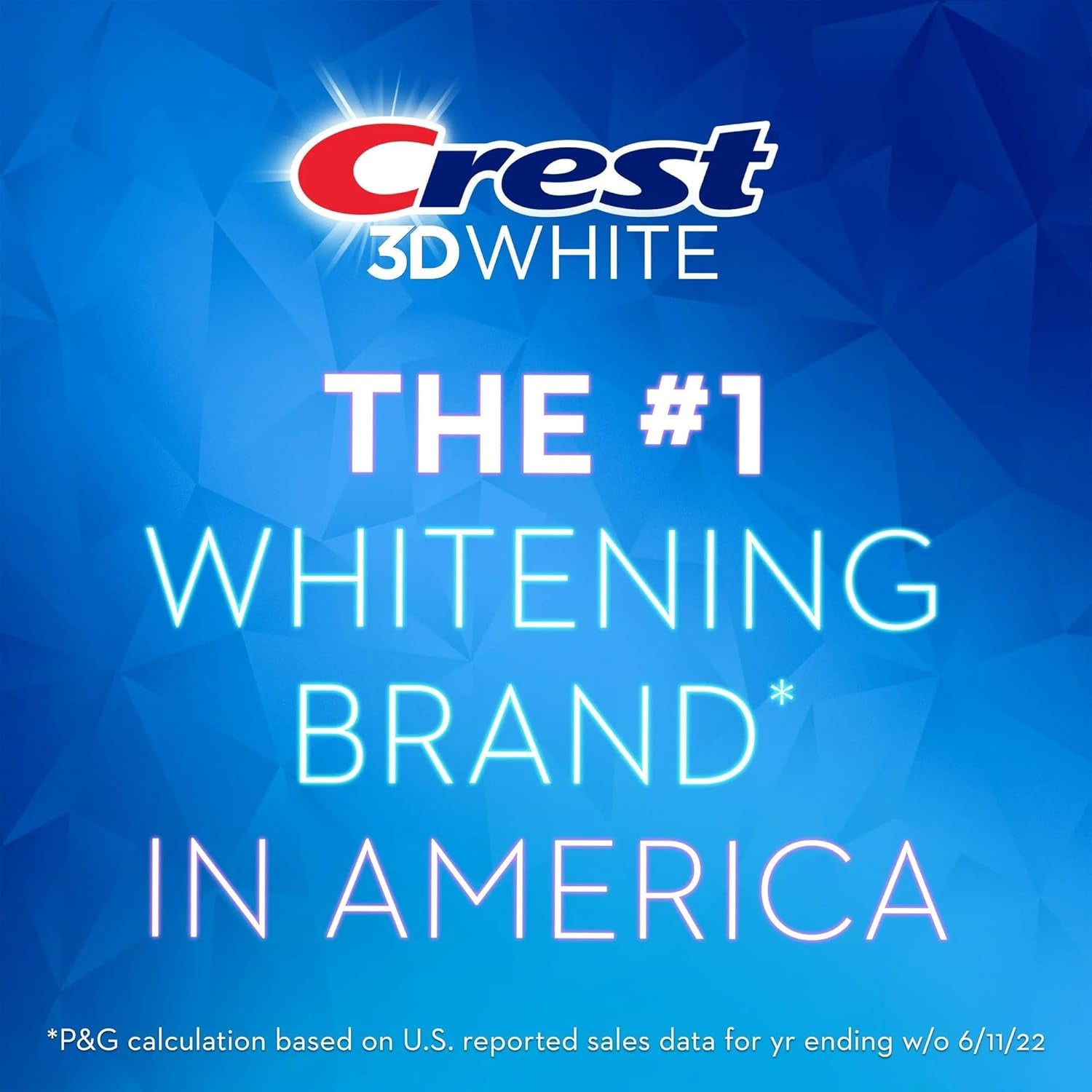 Crest 3D White Radiant Mint, Teeth Whitening Toothpaste - 2.7 Oz (76G) - Pack of 2