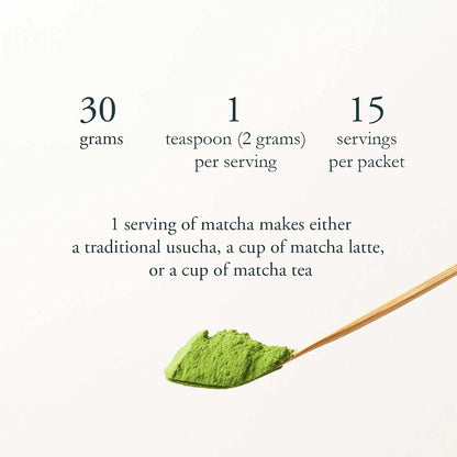 Naoki Matcha Chiran Harvest Blend Ceremonial Grade Matcha, 30 g (1.05 oz) - view 2