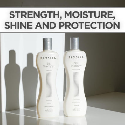 Biosilk Silk Therapy Shampoo and Conditioner Duo Set 12 oz - view 2
