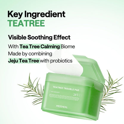 Mediheal Teatree Trouble Toner Pads, 100 Count - view 4