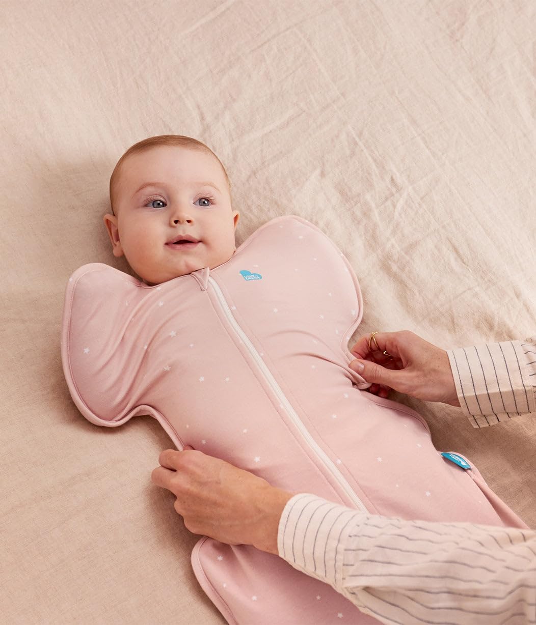 Love to Dream Swaddle Up, Newborn 2.2-3.8kg, Twinkle Powder Blue, 1.0 Tog - view 6