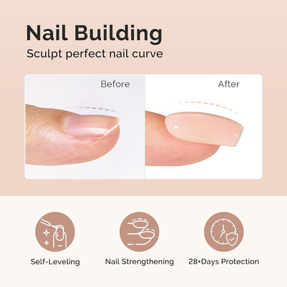 MelodySusie HEMA-Free Nude Builder Nail Gel 0.5 fl oz H1407 - view 3