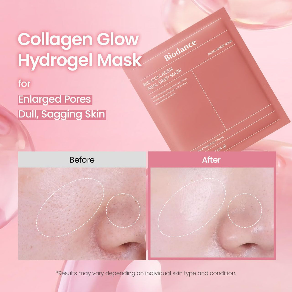 BIODANCE Bio-Collagen Real Deep Hydrogel Overnight Face Mask 4 Pack - view 3