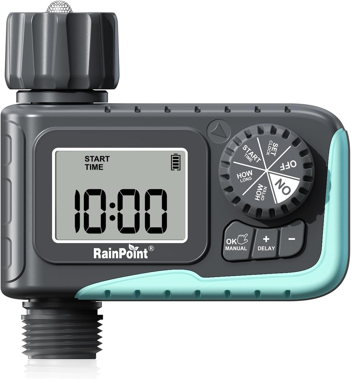 RAINPOINT Programmable Garden Hose Sprinkler Timer, 1 Outlet