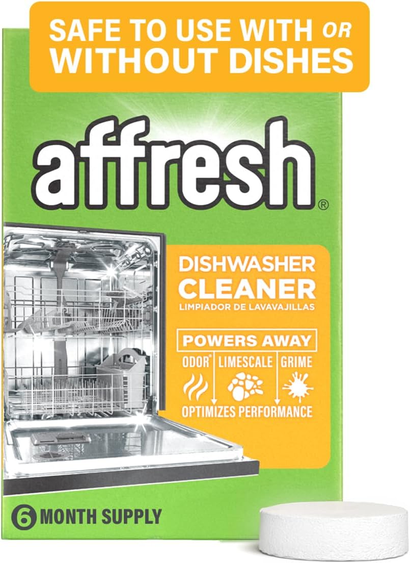 Affresh Dishwasher Cleaner Tablets Original 6 Count — product view
