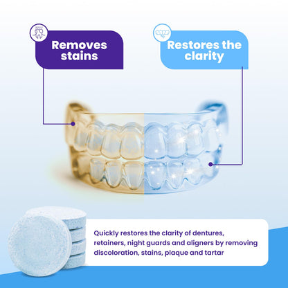 Retainer Brite Cleaning Tablets for Retainers and Aligners, 120 Count - view 3