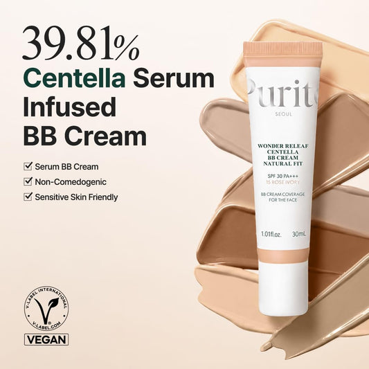 Purito Wonder Releaf Centella BB Cream SPF 30 Natural Fit 23 Natural Beige - view 2