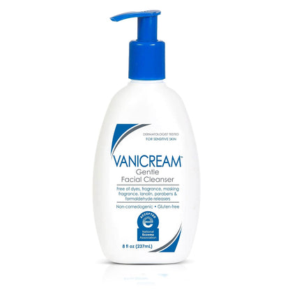 Vanicream Gentle Facial Cleanser, pH-Balanced, 8 fl oz (240 ml)