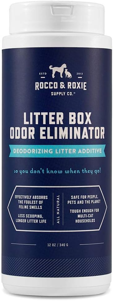 Rocco & Roxie Litter Box Odor Eliminator - 12 oz (340 g)