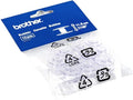 Brother Clear Sewing and Embroidery Bobbins SA156, 11.5 mm, Pack of 10
