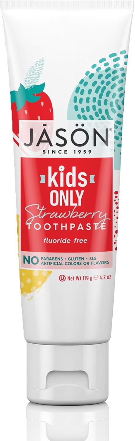 Jason Kids Only! Strawberry Toothpaste 4.2 oz (119 g)