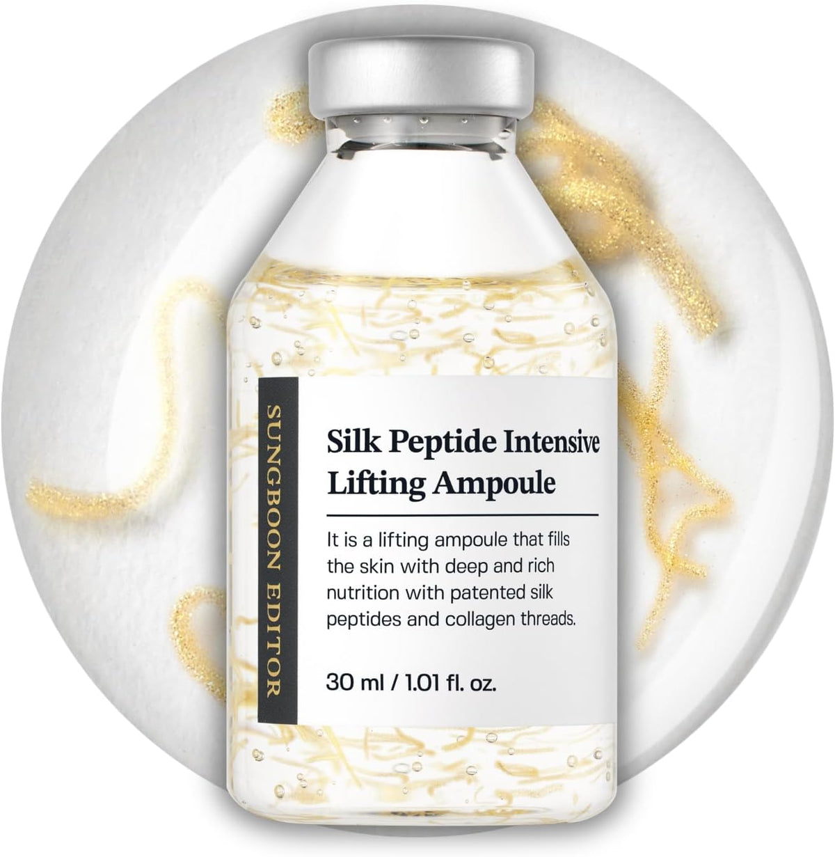 Sungboon Editor Silk Peptide Intensive Lifting Ampoule, 1.18 fl oz — product view
