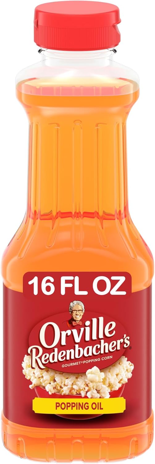Orville Redenbacher's Buttery Flavor Popping and Topping Popcorn Oil 16 oz