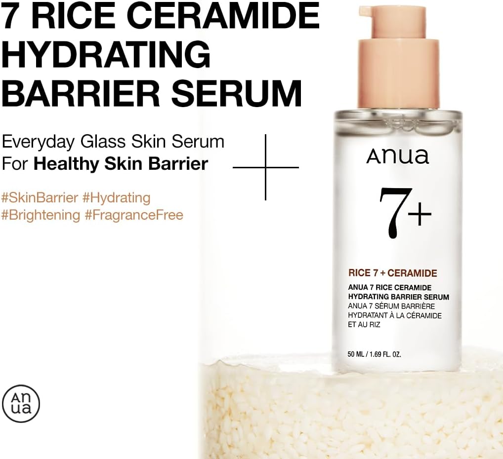 Anua 7 Rice Ceramide Hydrating Barrier Serum 50ml - view 2
