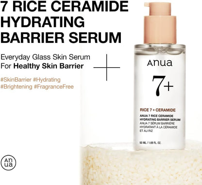 Anua 7 Rice Ceramide Hydrating Barrier Serum 50ml - view 2