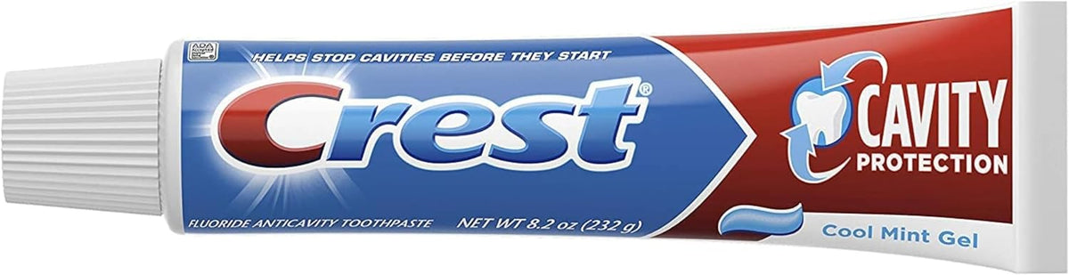 Crest Cavity Protection Toothpaste Gel, Cool Mint 8.2 oz, Pack of 3 - view 5