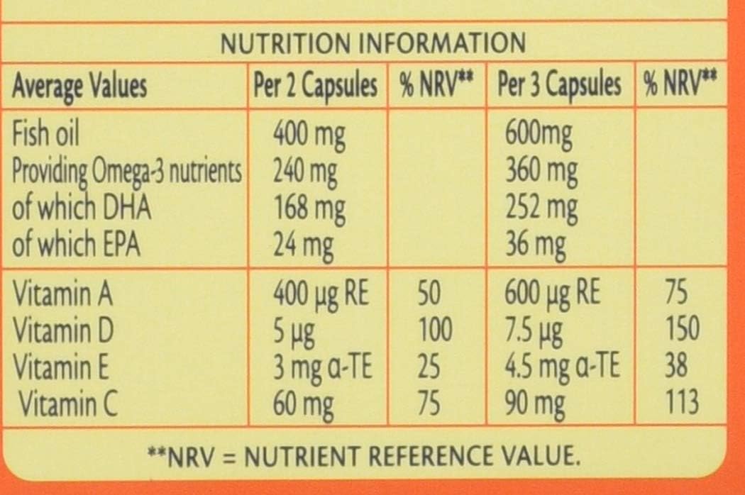 Haliborange Kids Omega-3 Chewy Orange 90 Count (100 g) — alternate product view