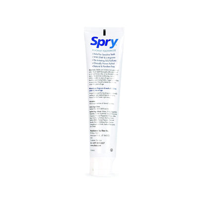 Spry Peppermint Xylitol Toothpaste 4 oz (113 g) - view 2