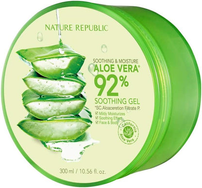 Nature Republic Soothing & Moisture Aloe Vera 92% Gel 300ml - view 2
