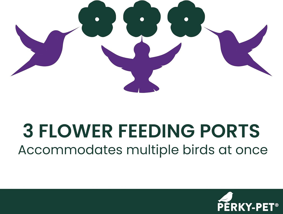 Perky-Pet Window Mount Hummingbird Feeder, 8 oz Nectar - view 4