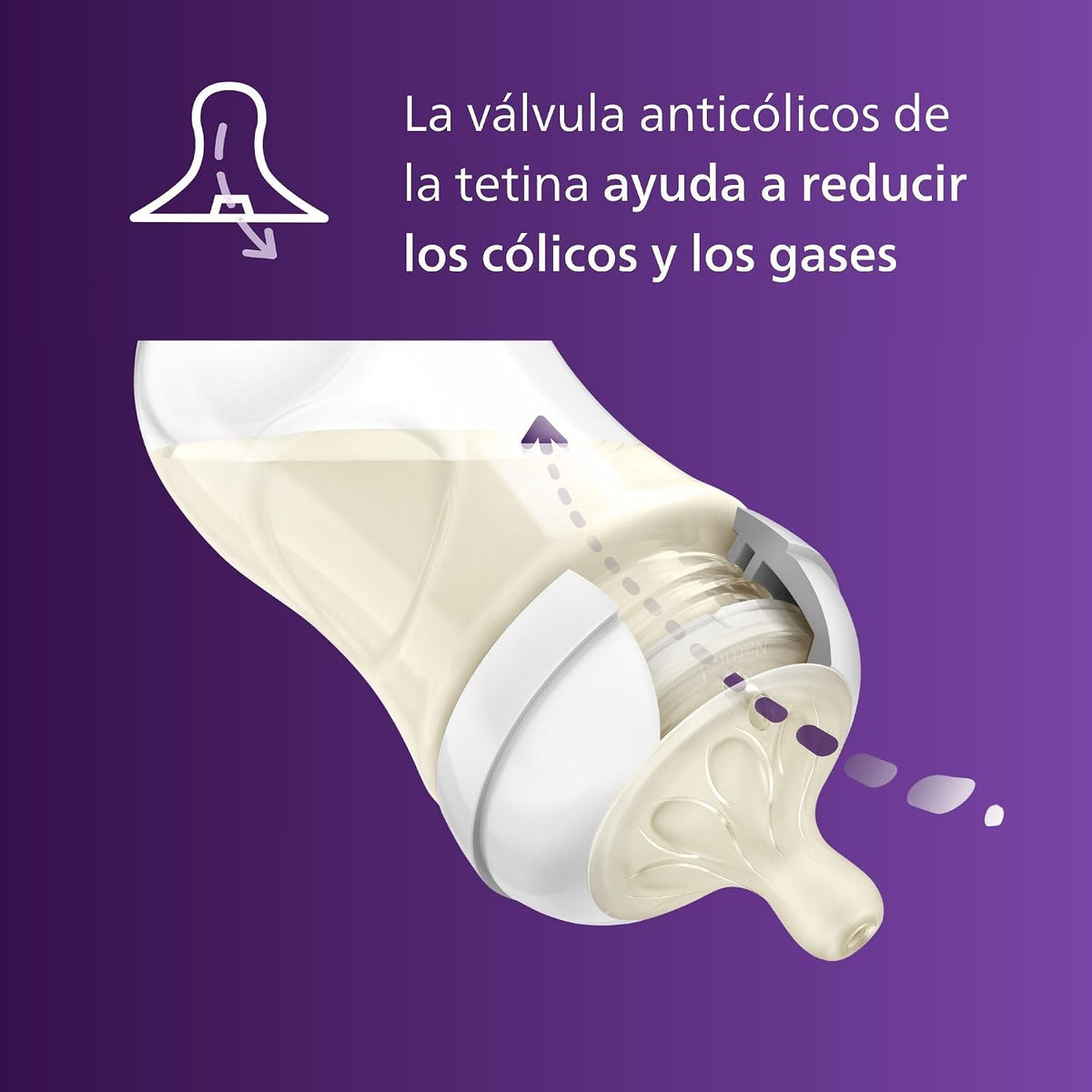 Philips Avent Natural Response Baby Bottle Teats, Slow Flow, 4 Pack - view 5