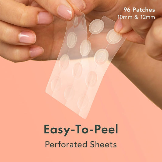 Rael Miracle Invisible Pimple Patches, 96 Count in 2 Sizes - view 2