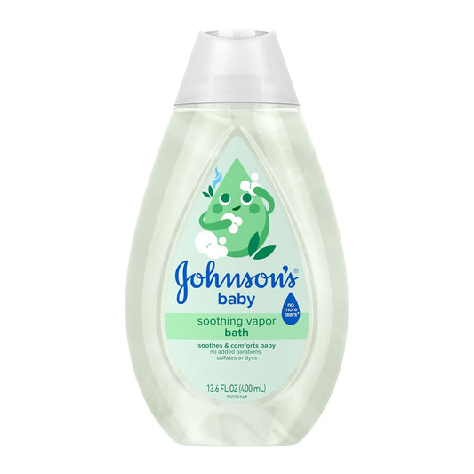 Johnson's Baby Soothing Vapor Bath, Calming Aromas, 13.6 fl oz