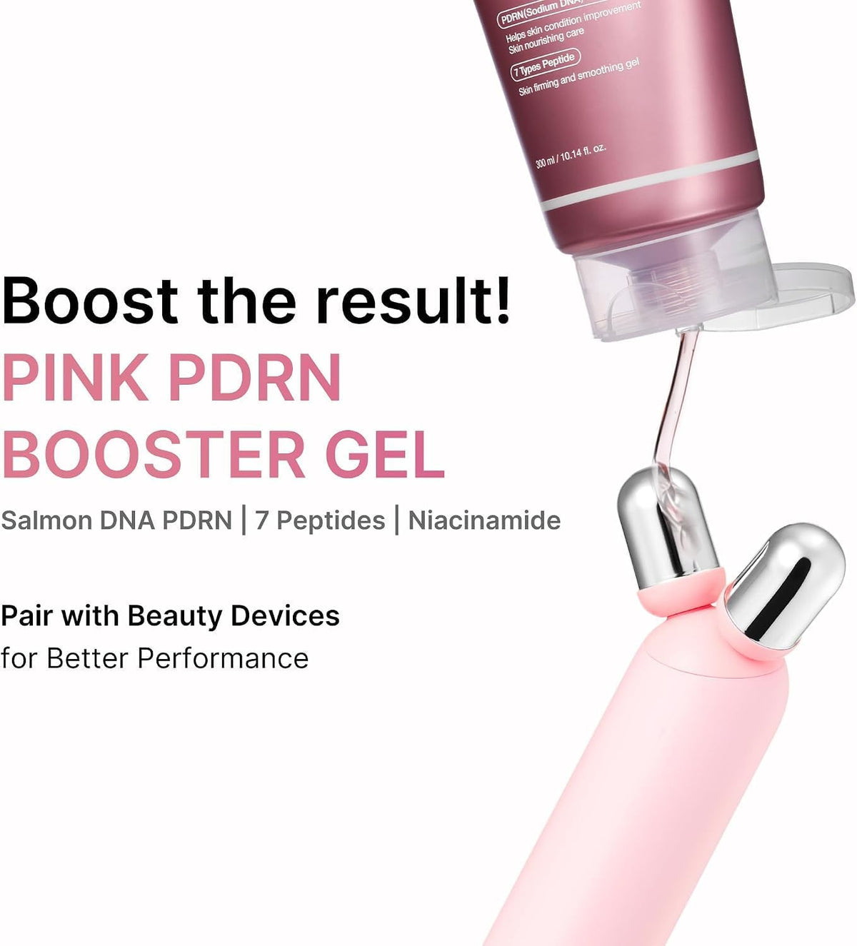 Medicube PDRN Booster Gel for Face Roller and Gua Sha, 300 ml — alternate product view