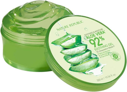 Nature Republic Soothing & Moisture Aloe Vera 92% Gel 300ml - view 5