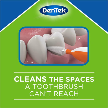 DenTek Easy Brush Interdental Cleaners Standard, 16 Count, Pack of 5 - view 3