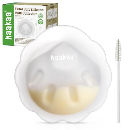 haakaa Petal Soft Silicone Milk Collector for Breastfeeding