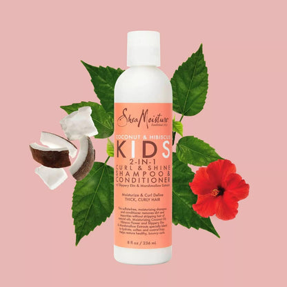 Shea Moisture Kids Curling Butter Cream and Curl & Shine Shampoo Set - view 5