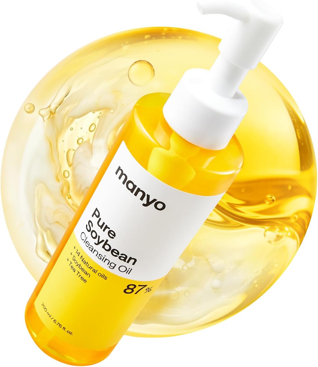 Manyo Pure Cleansing Oil with 19 Plant Oils, 200 ml (6.8 fl oz) — product view