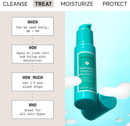 Naturium Niacinamide Face Serum 12% Plus Zinc 2% 30 ml (1 fl oz) - view 3