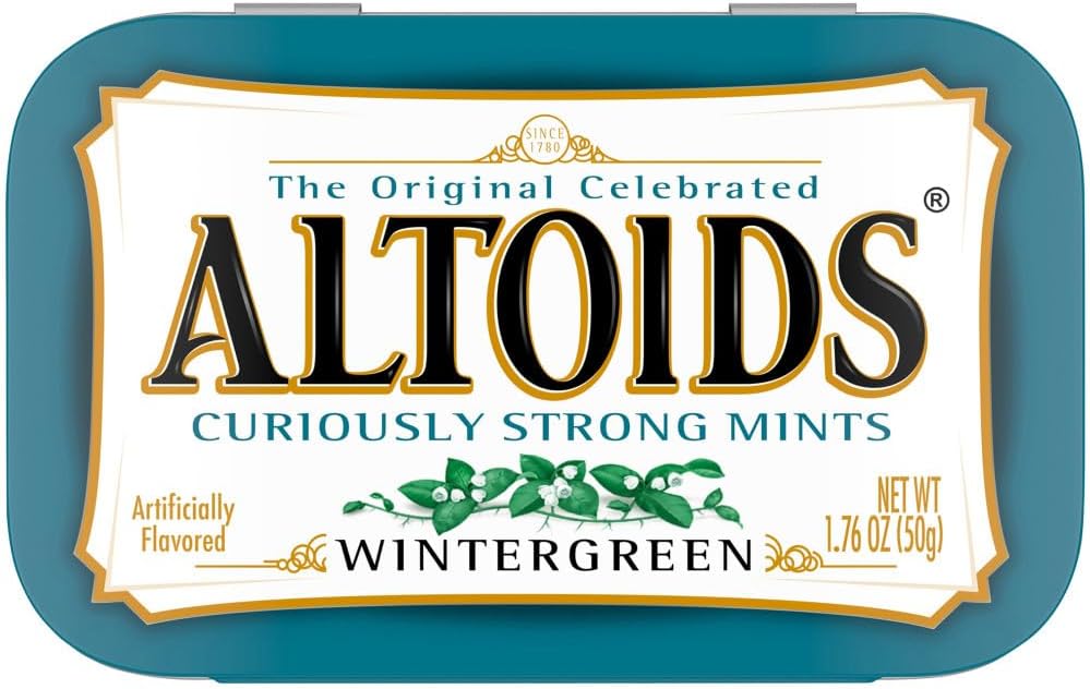 Altoids Wintergreen Curiously Strong Mints 1.76 oz Tin - view 2