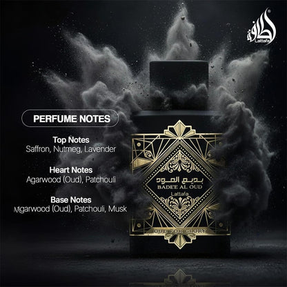 Lattafa Badee Al Oud for Glory Eau de Parfum 3.4 oz - view 4