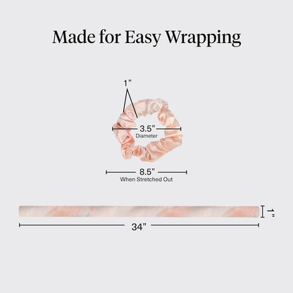 Kitsch Satin Heatless Curler Set - Sunset Tie Dye - view 5